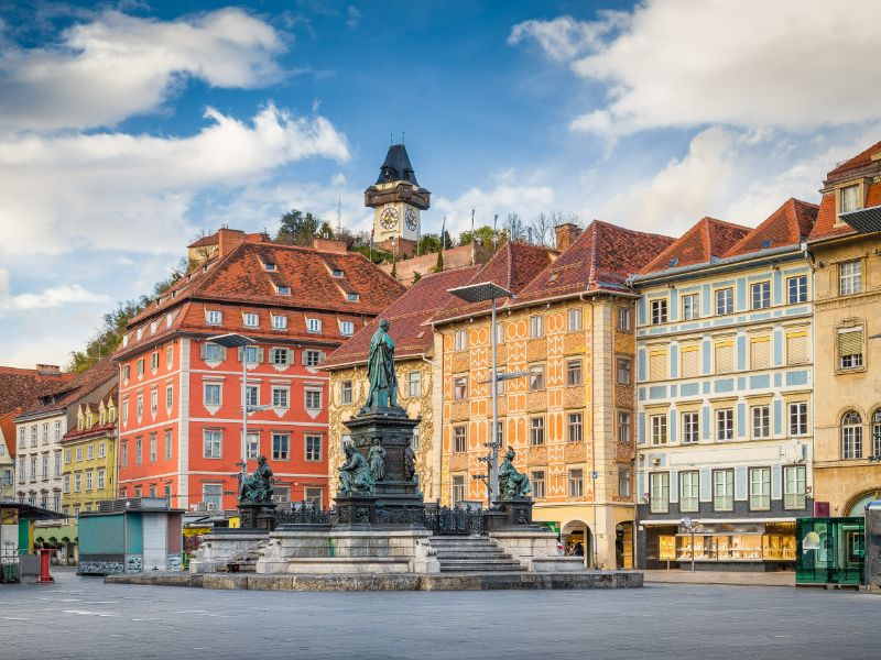 Graz gezellig stad centrum