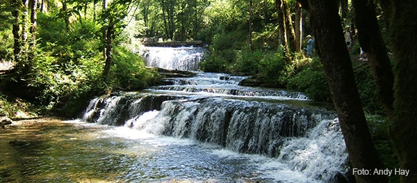 Herisson watervallen