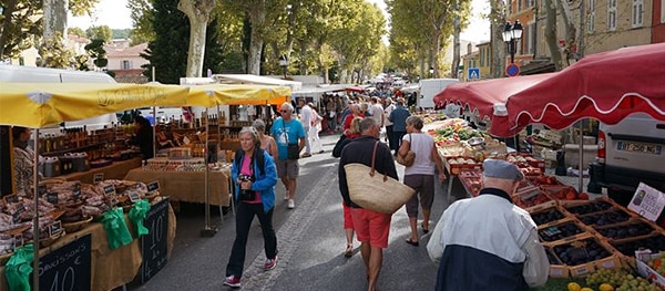 The authentic Provençal market of Lorgues