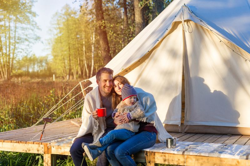 Camping mit Kleinkindern