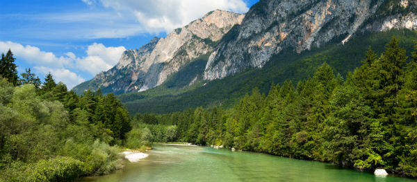 River Gail, Austria.