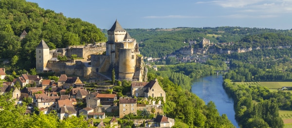 Kanoën in de Dordogne