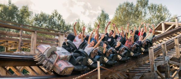 Pretpark Walibi Rhône-Alpes in Frankrijk