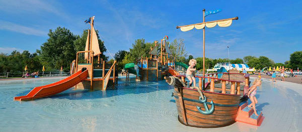 The pirate ship at Campsite Pra'delle Torri