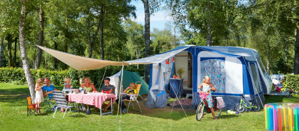 Extra bonus for campers: holidaying outdoors