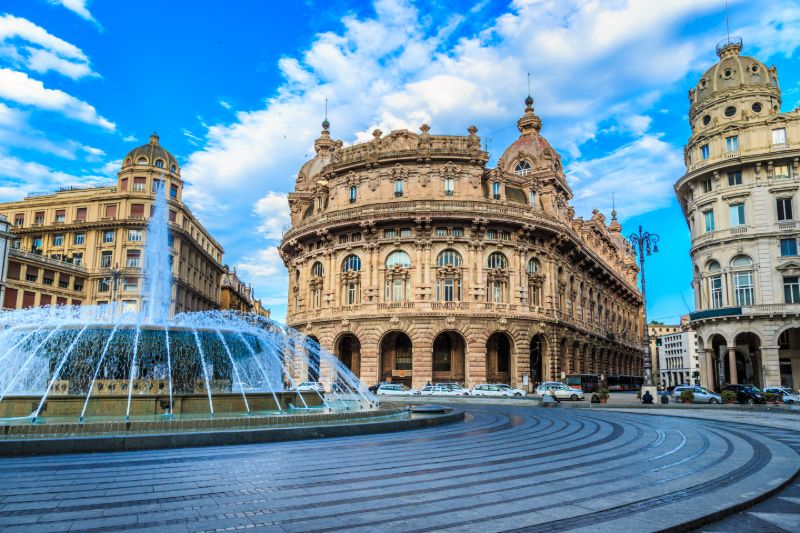 Piazza de Ferrari Genua