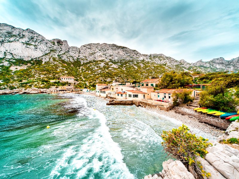 1 van de 5 prachtige calanques in Zuid-Frankrijk