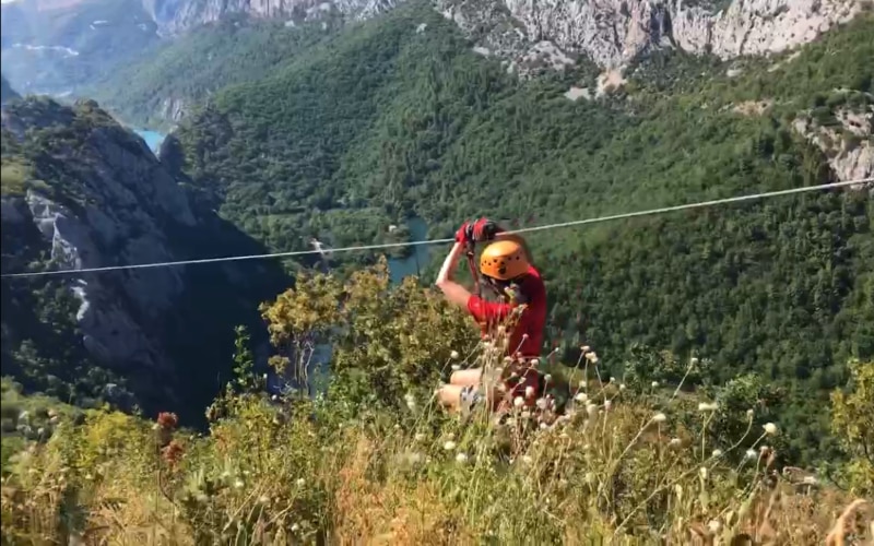 Ziplining Kroatië