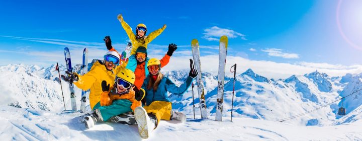 Op wintersportvakantie met kinderen