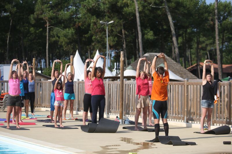 Yoga camping Frankrijk