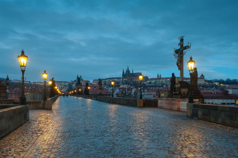 Le pont Charles à Prague