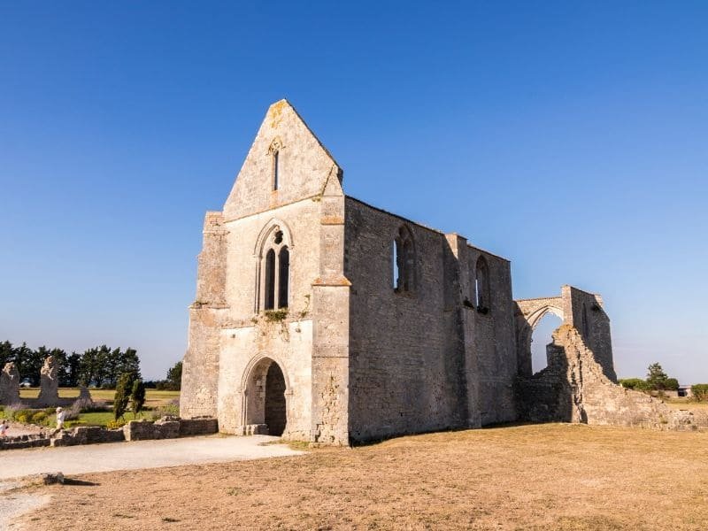 Abbaye des Chateliers op Ile de Ré