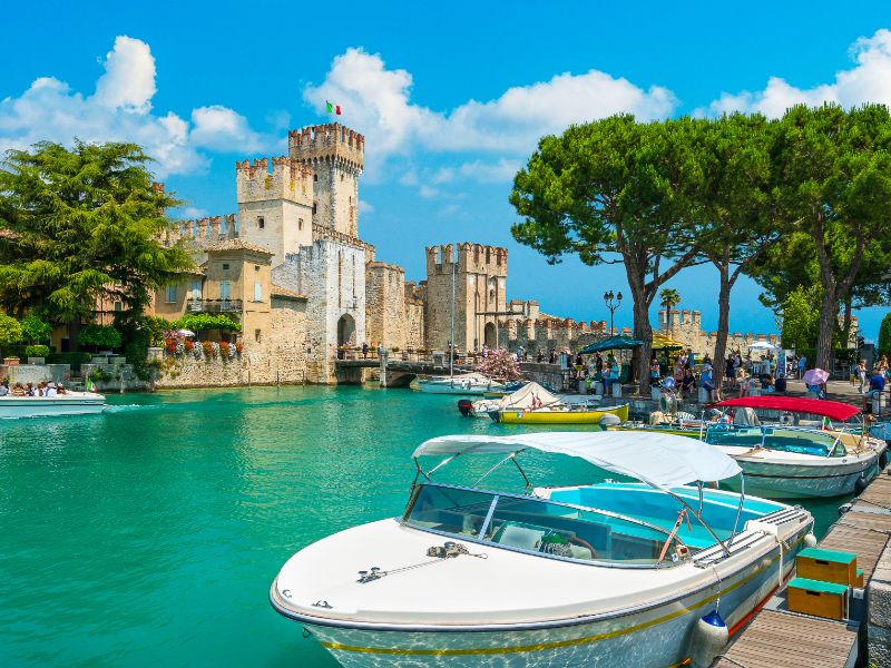 Boot huren in Sirmione aan het Gardameer