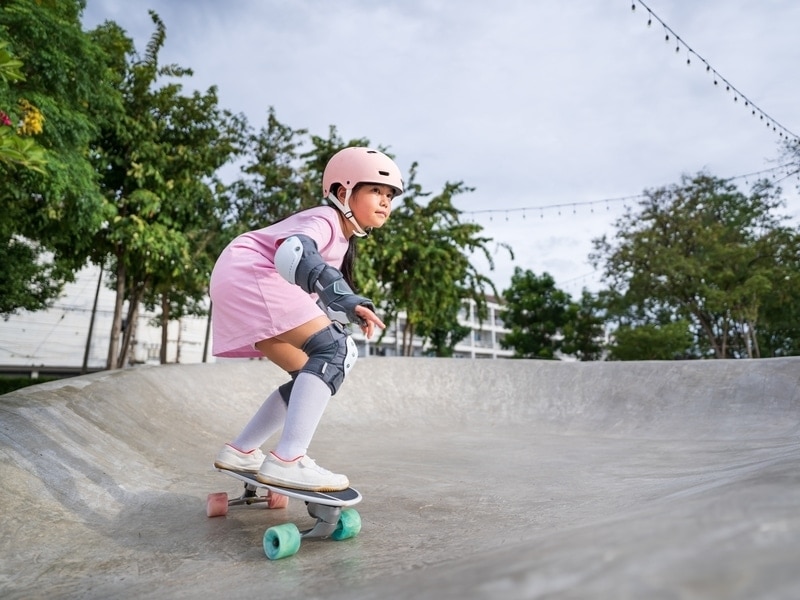 Skatepark op de camping