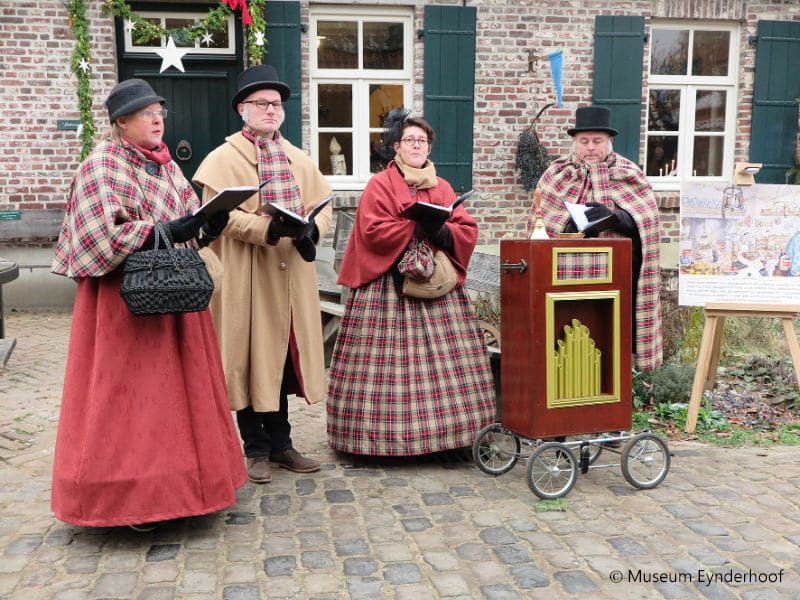 Kerstmarkten in Limburg. Eynder Pieck Festeyn