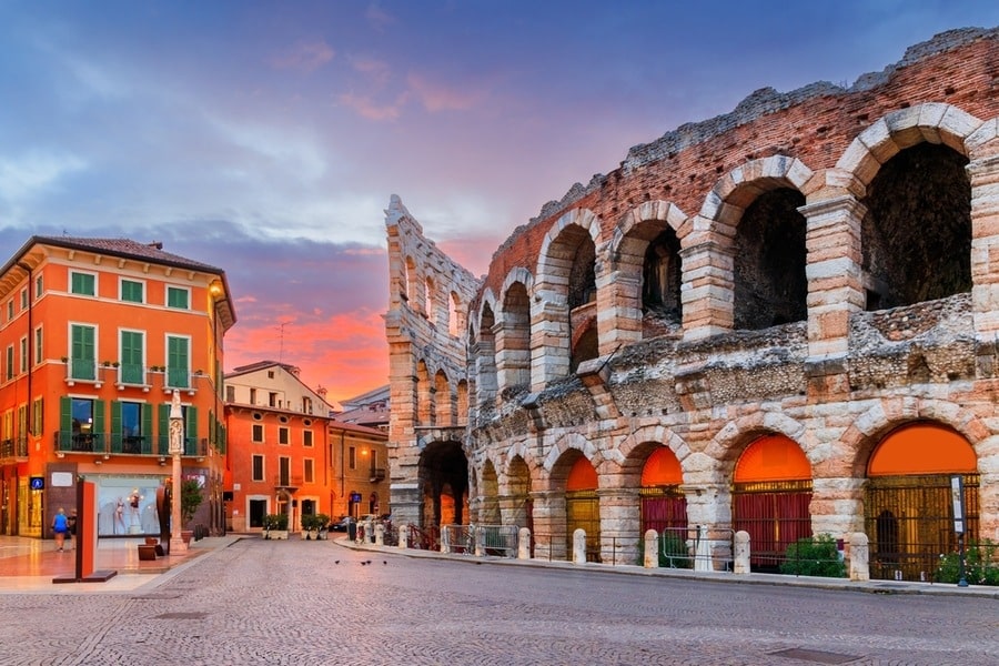 het amfitheater van Verona