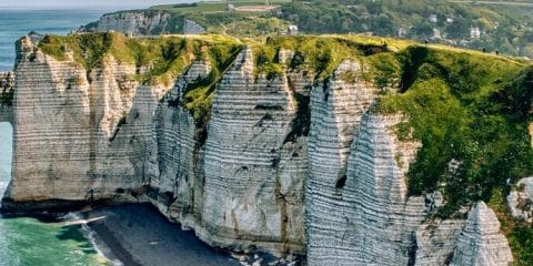 Étretat, de beroemde krijtrotsen van Frankrijk