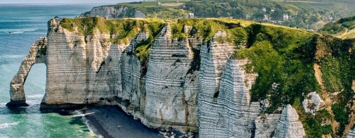 Étretat, de beroemde krijtrotsen van Frankrijk