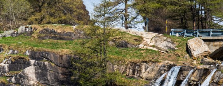 Mooie watervallen bij het Lago Maggiore