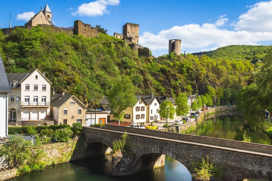 Château de Esch-sur-Sûre, Luxemburg