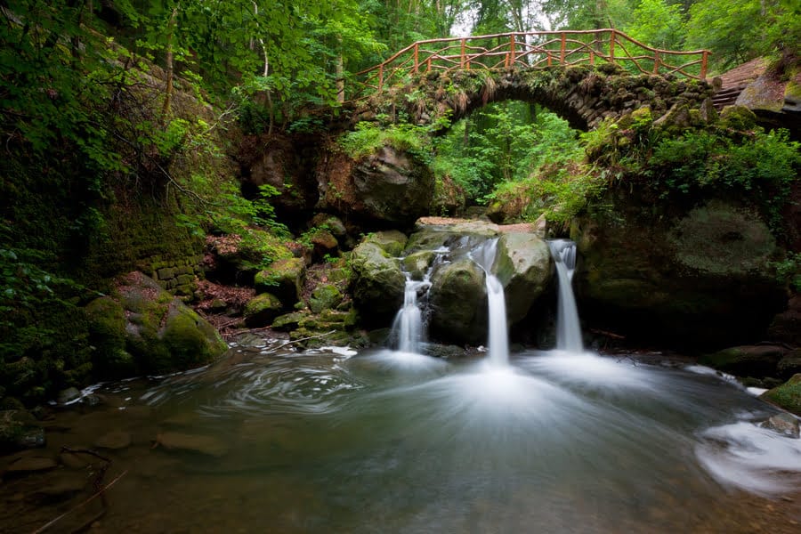 de Schiessentümpel-waterval