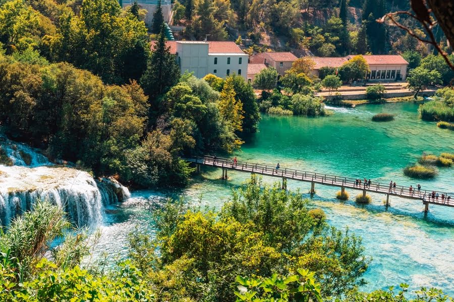 krka watervallen