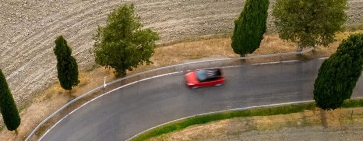 Met de auto naar Toscane