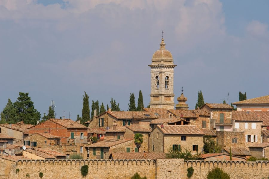 kerkje in San Quirico d'Orcia